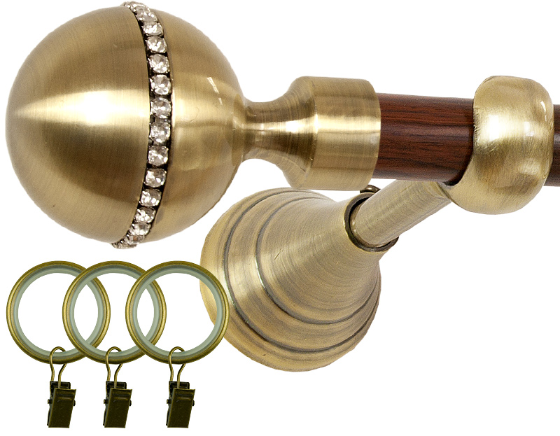 

Karnisz Kryształ Op 320 Pojedynczy 3,2 karnisze 19