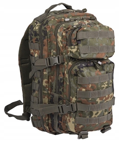 Mil-Tec Plecak Taktyczny Wojskowy 20L Flecktarn