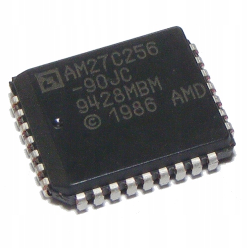 

Cmos Otp 256K(32Kx8) Eprom 27C256-90 90ns Plcc Amd