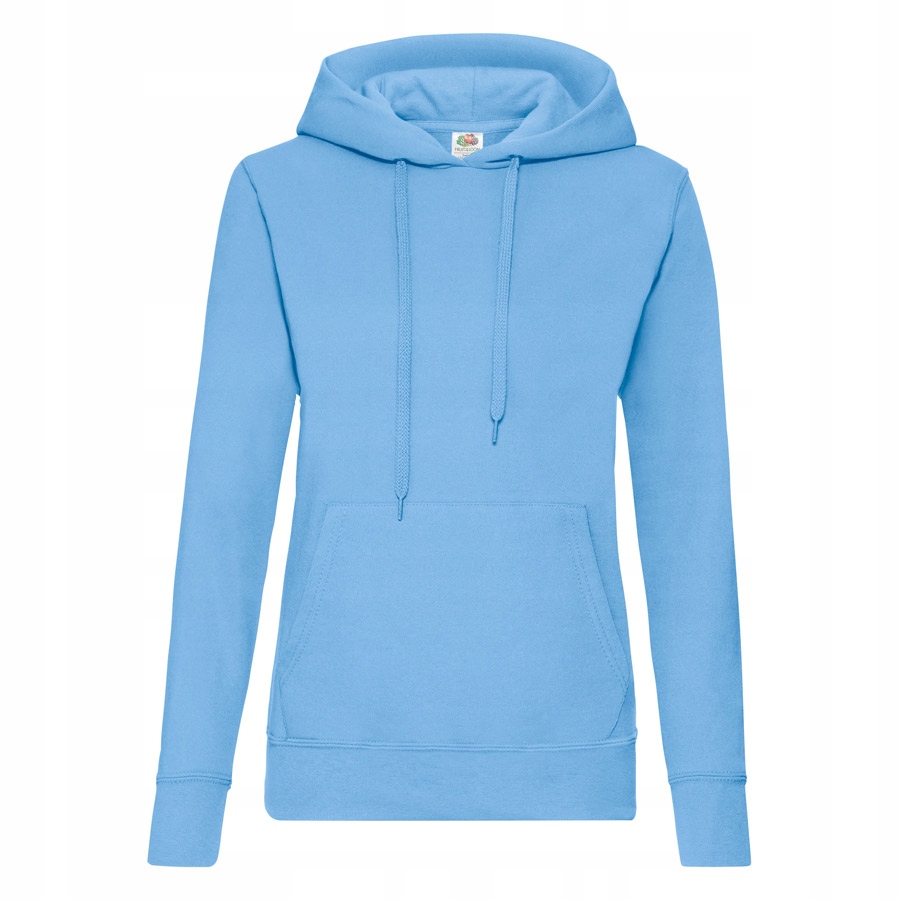 

Bluza z kapturem damska Fruit Classic, błękitny M