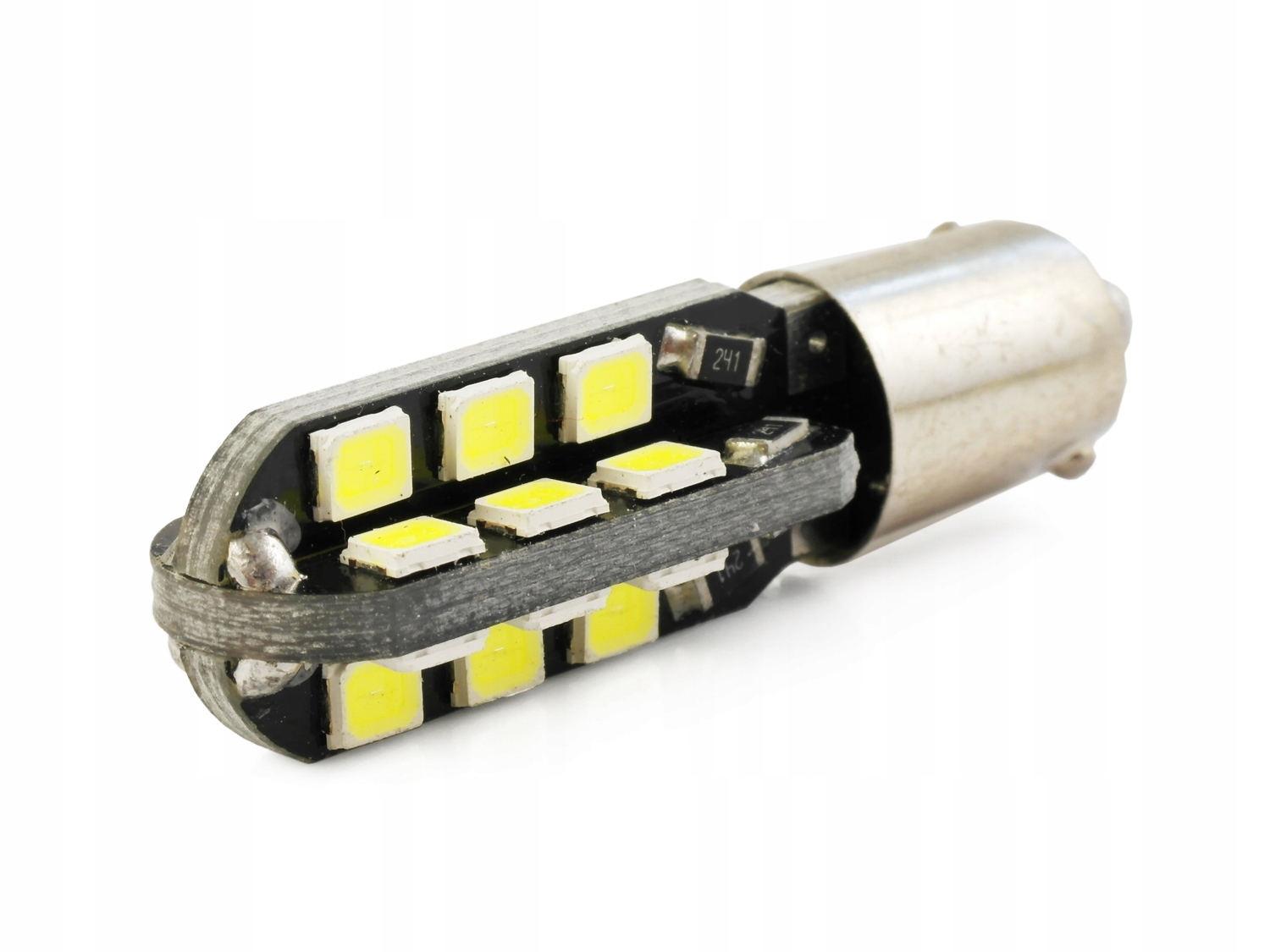 

T4W 24 Led 2835 żarówka postojówka BA9S diody Smd