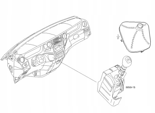 MIESZEK OSLONA LEWARKA IVECO DAILY oe Part number OR 5802384057