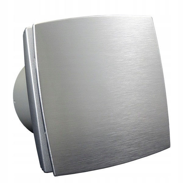 Wentylator Łazienkowy 150MM Timer Panel Aluminium