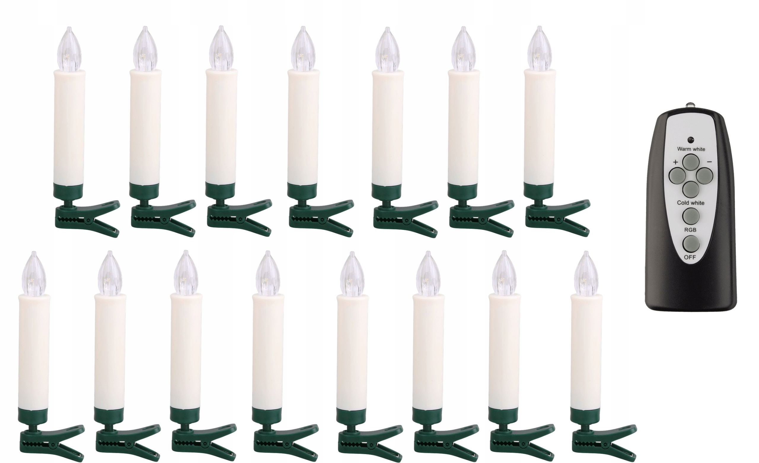 

Świeczki Lampki choinkowe Led Bezprzewodowe Pilot