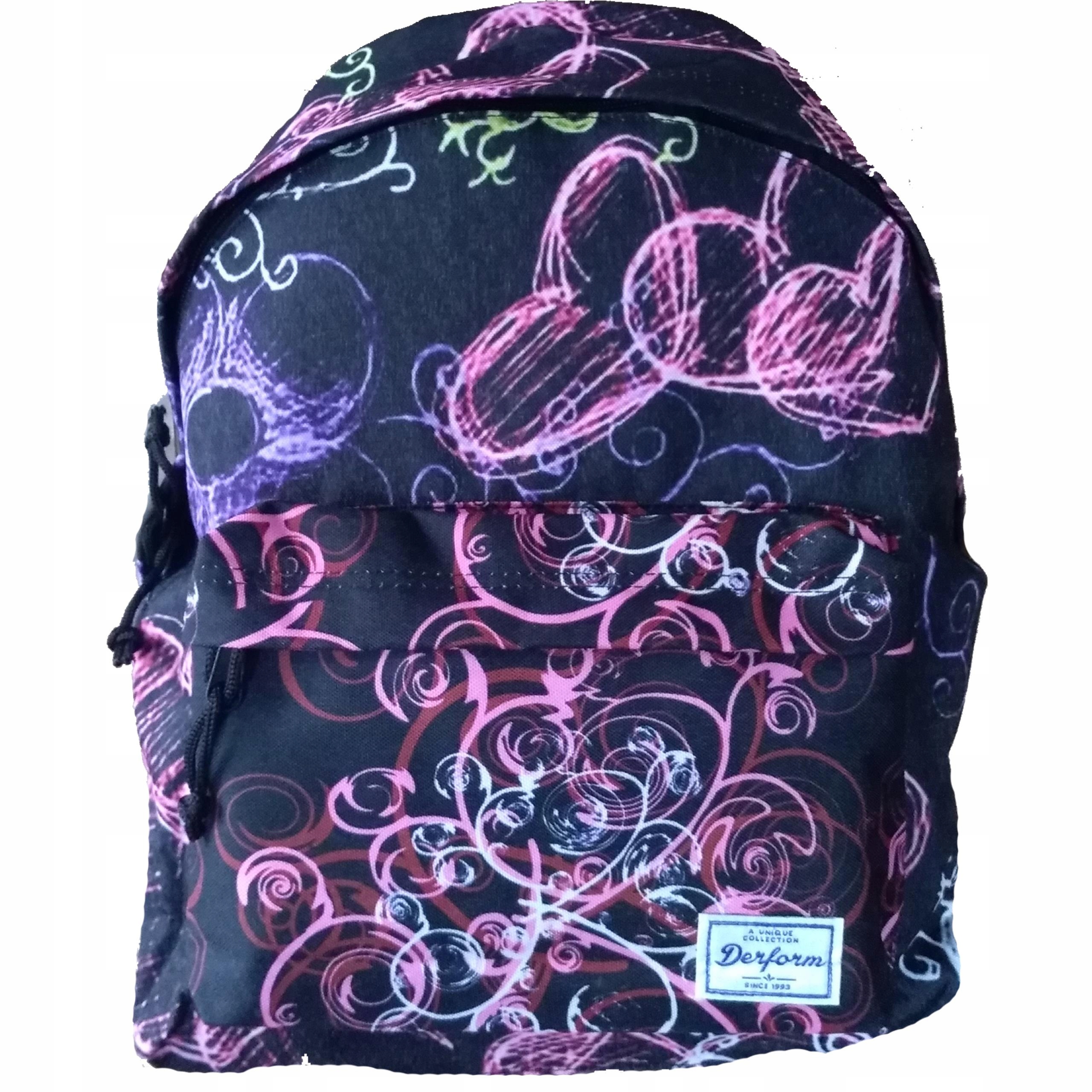 

Plecak Vintage Młodzieżowy Szkolny Dla Dziewczynki