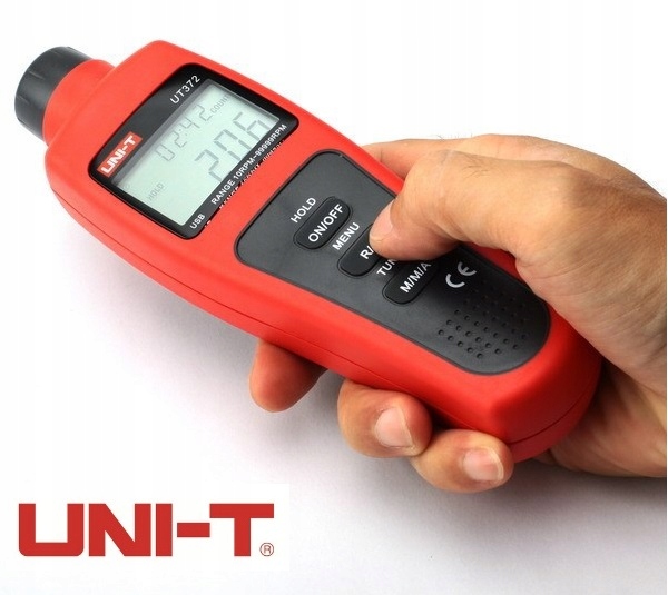 MIERNIK OBROTÓW OBROTOMIERZ UNI-T UT372 USB LASEROWY TESTER OPTYCZNY TACHO Marka UNI-T
