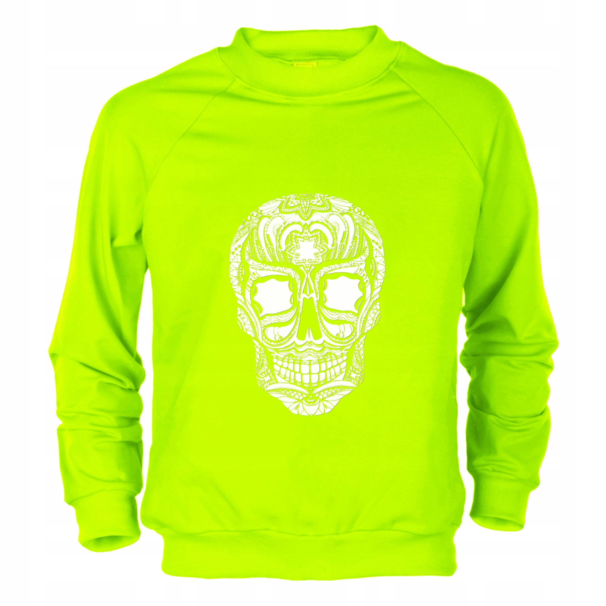 

Bluza Dresowa Limonka Bez Kaptura+ Czaszka 152/158