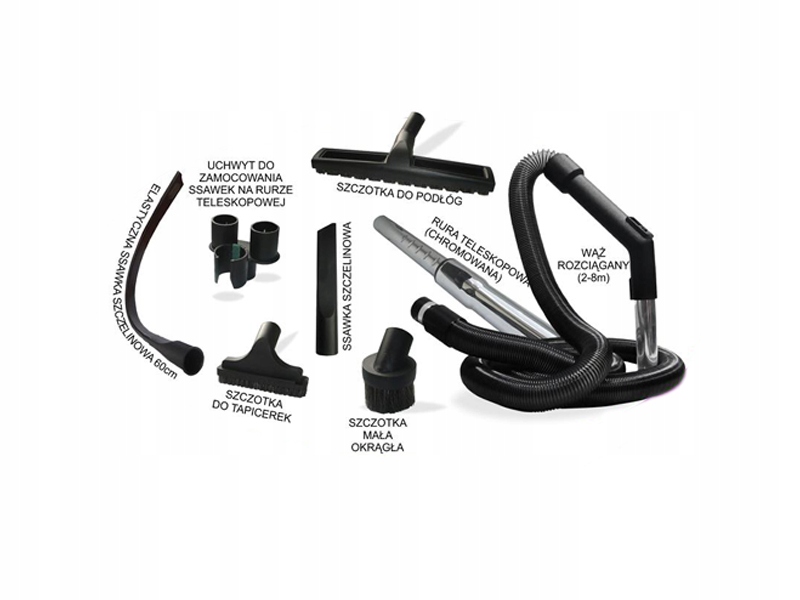 Čistiaci Set Stretch Kit centrálny vysávač