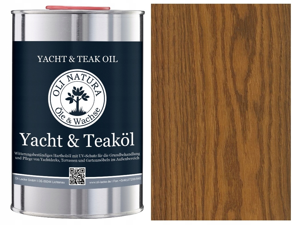 Olej jachtowy Oli-Natura Yacht&Teaköl Teak 1 L
