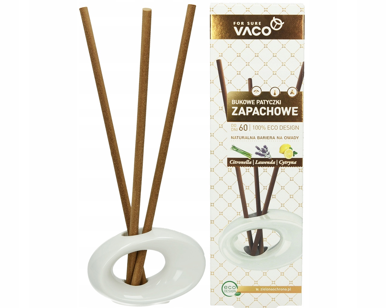 

Patyczki Zapachowe Odstraszacz Na Owady Vaco 3SZT