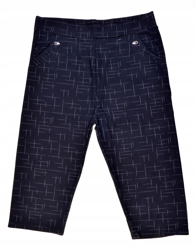 Spodnie Rybaczki spodenki krótkie 6XL DUŻE 50/52++ Rozmiar 6XL
