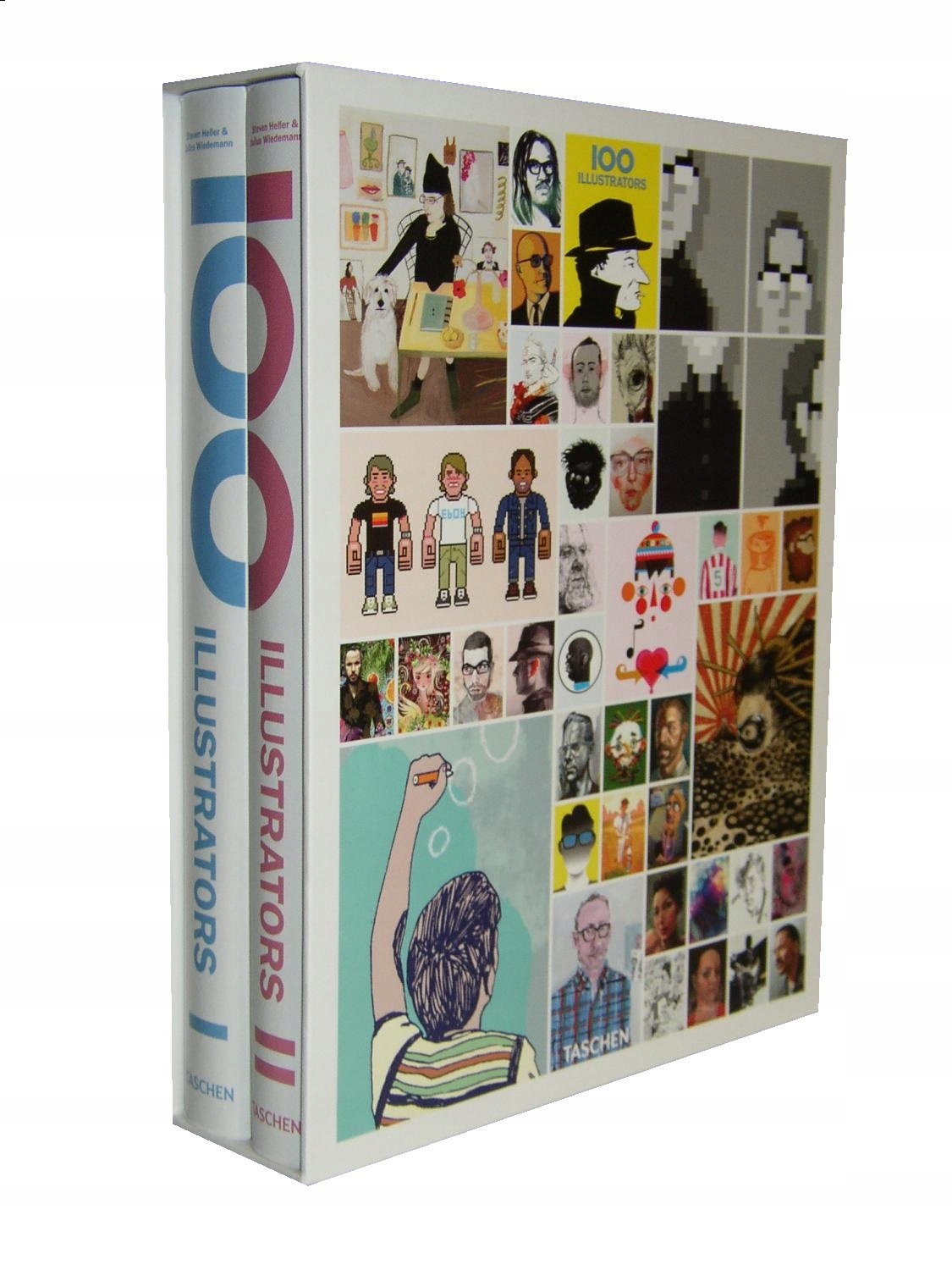 100 ILUSTRATORÓW - TOM 1 I 2 NOWY TASCHEN