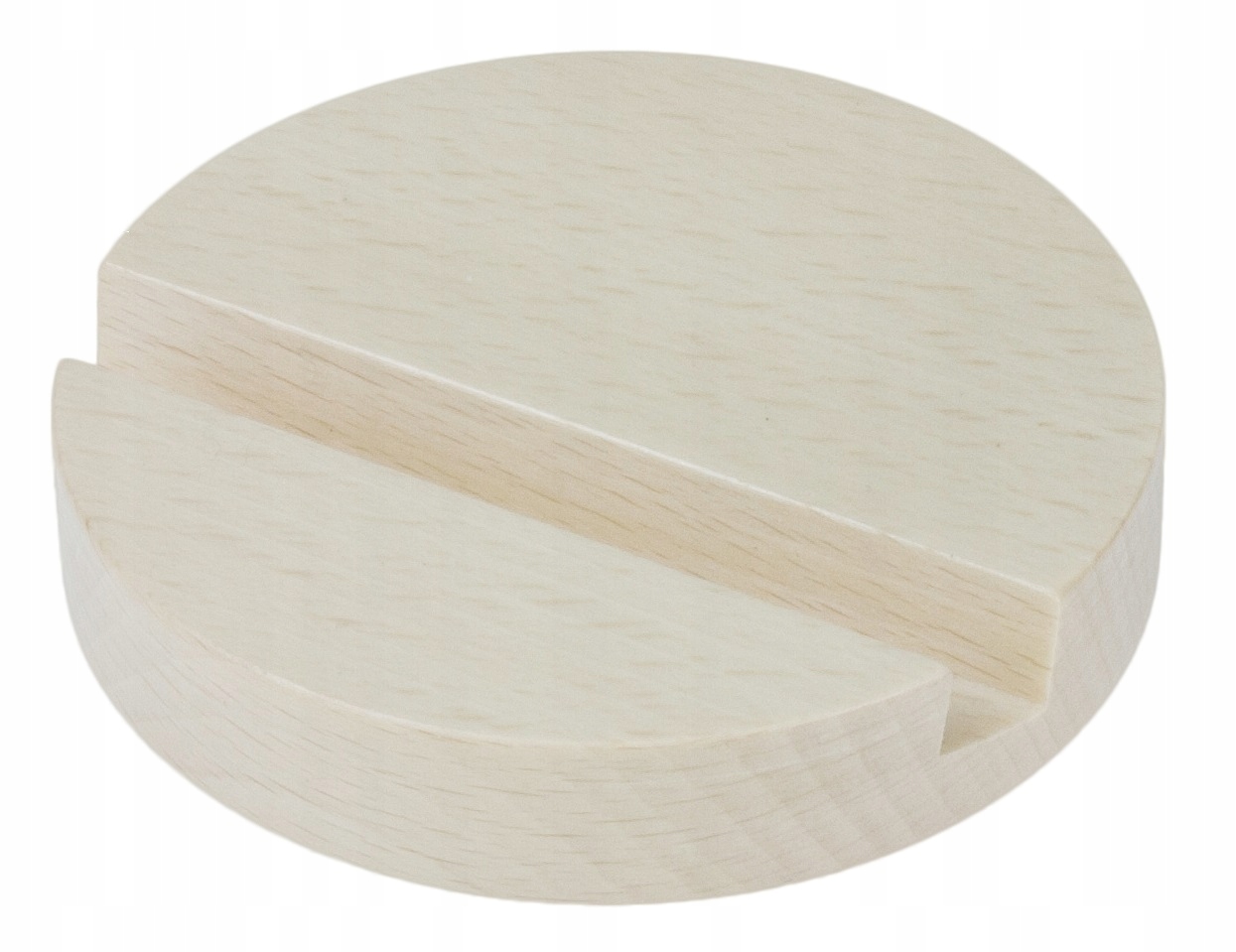 

Podstawka drewniana Pod Telefon okrągła eko buk