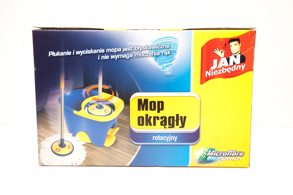 

Jan Niezbędny Mop Rotacyjny obrotowy spin 360 Set