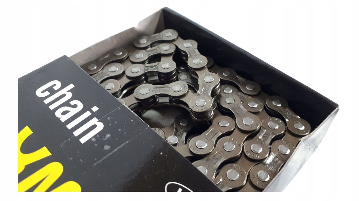 

Łańcuch rowerowy Mtb 7 rzędów Brąz 116 ogniw Index