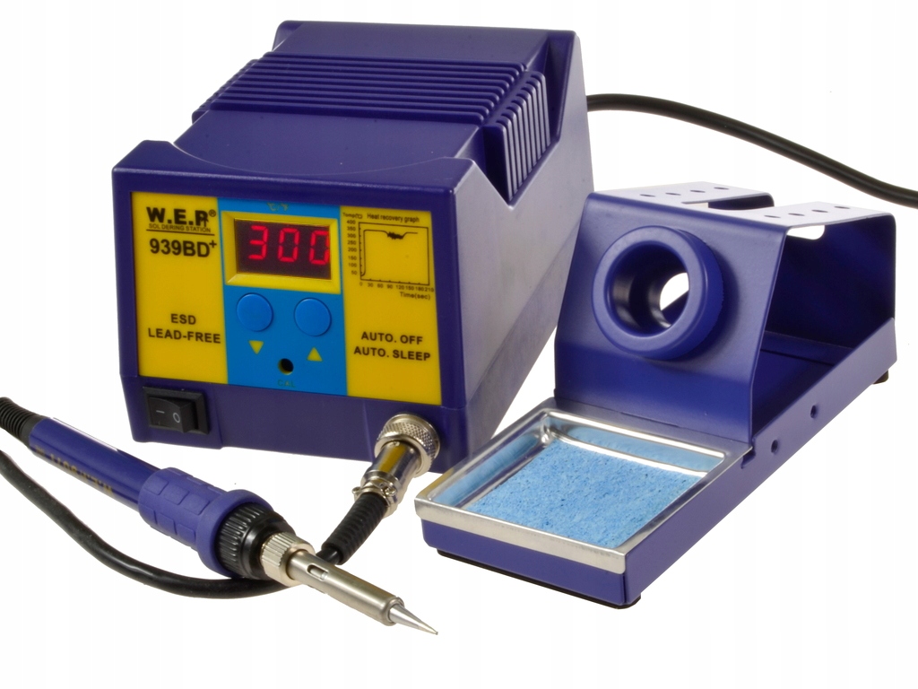 

Stacja Lutownicza Grotowa Wep 939BD+ 75W 480C