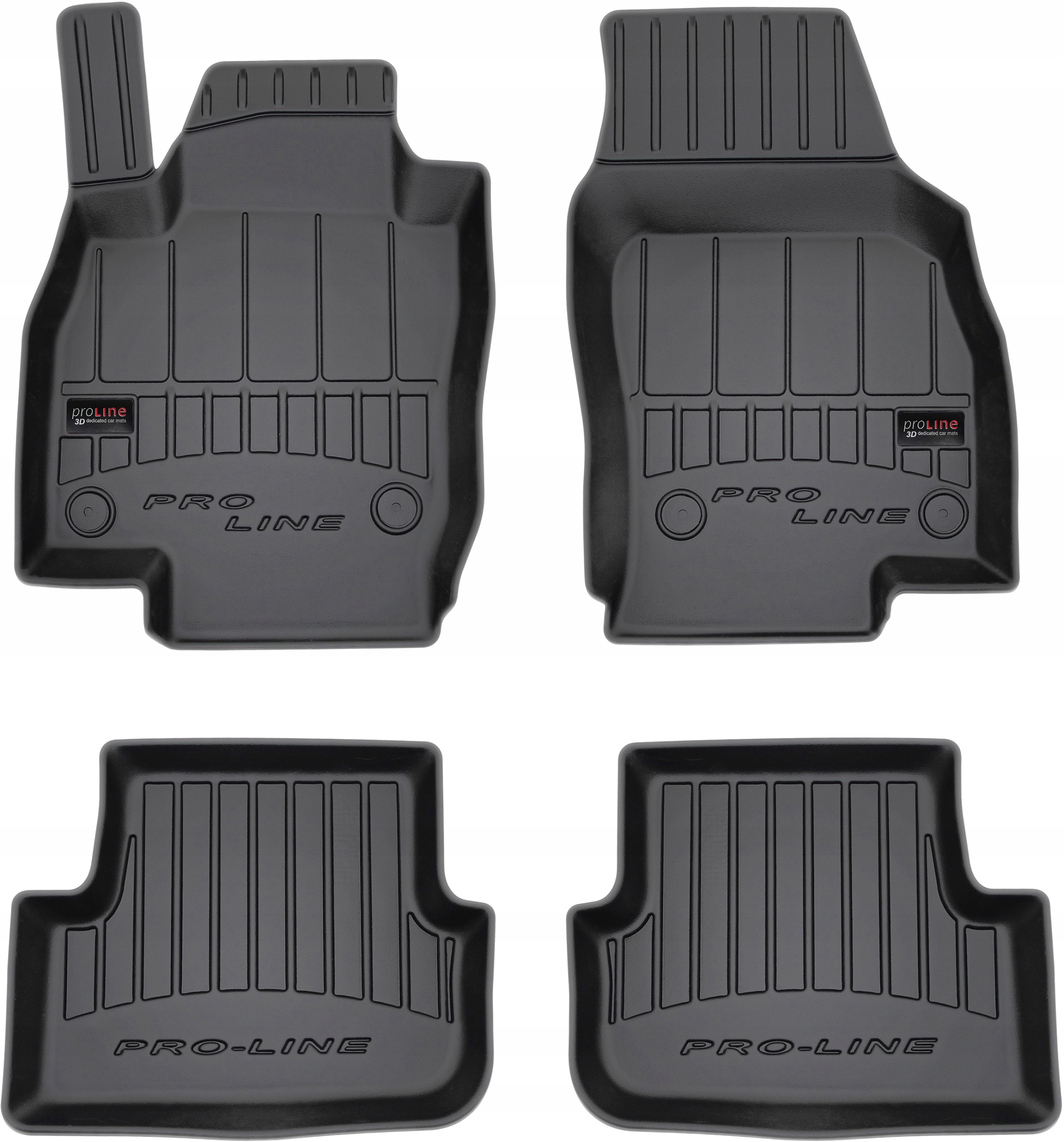 Koberce Frogum gumové 4 ks