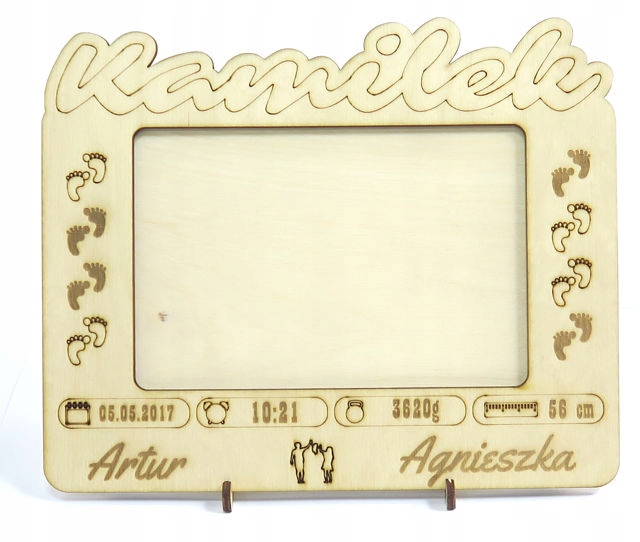 

Dekor Metryczka Urodzenia Dziecka Na Prezent YR44