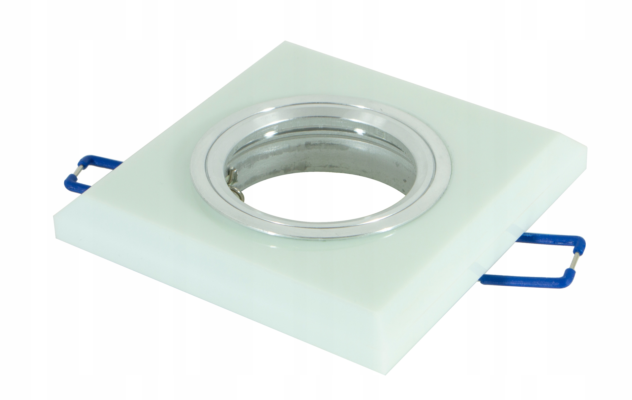 Oprawa halogenowa GU10 MR16 SZKLANA kwadrat