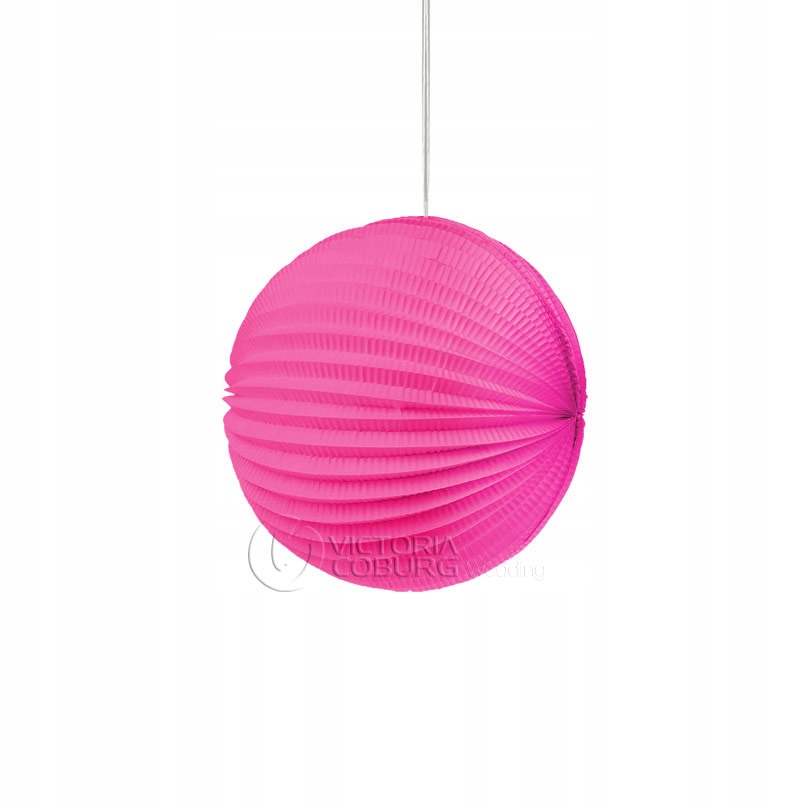 

Lampion Harmonijka Akordeon 20CM - Różowy !!