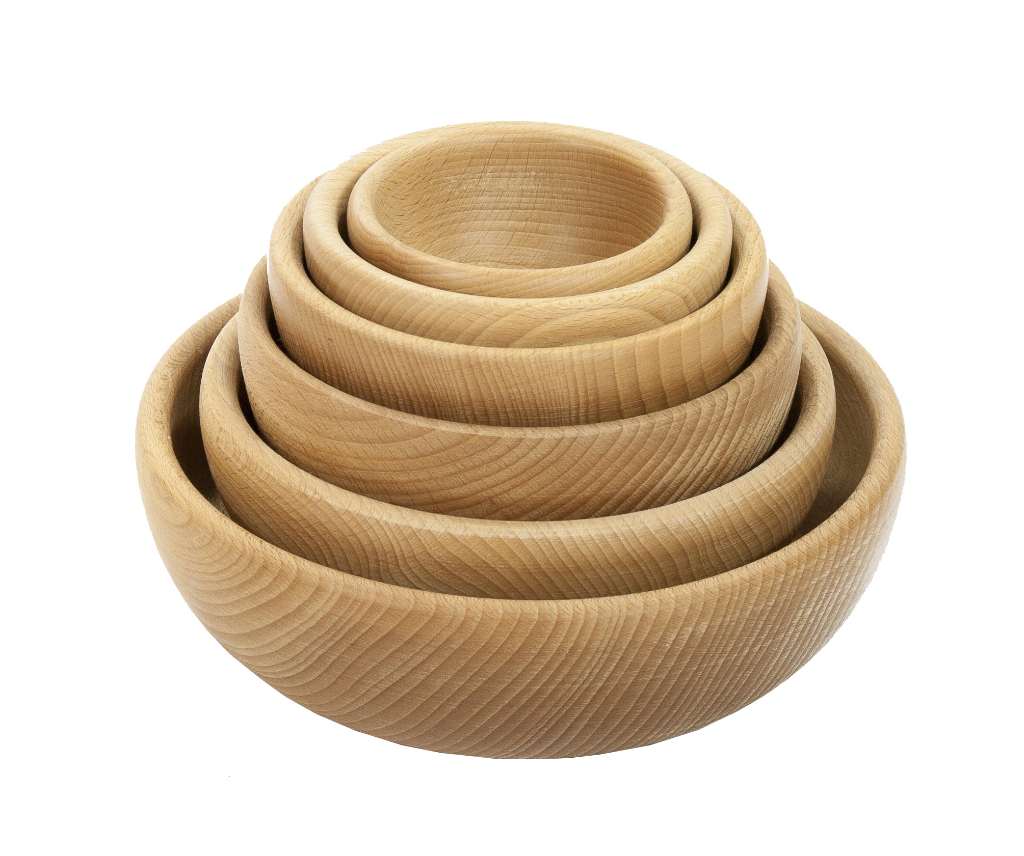 MISKA DREWNIANA bukowa 18cm pojemnik na owoce Marka Peewit