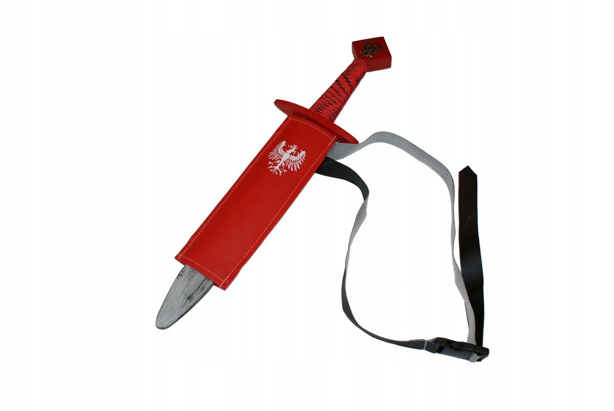 

Miecz 47 cm z metalowym orłem i pochwą
