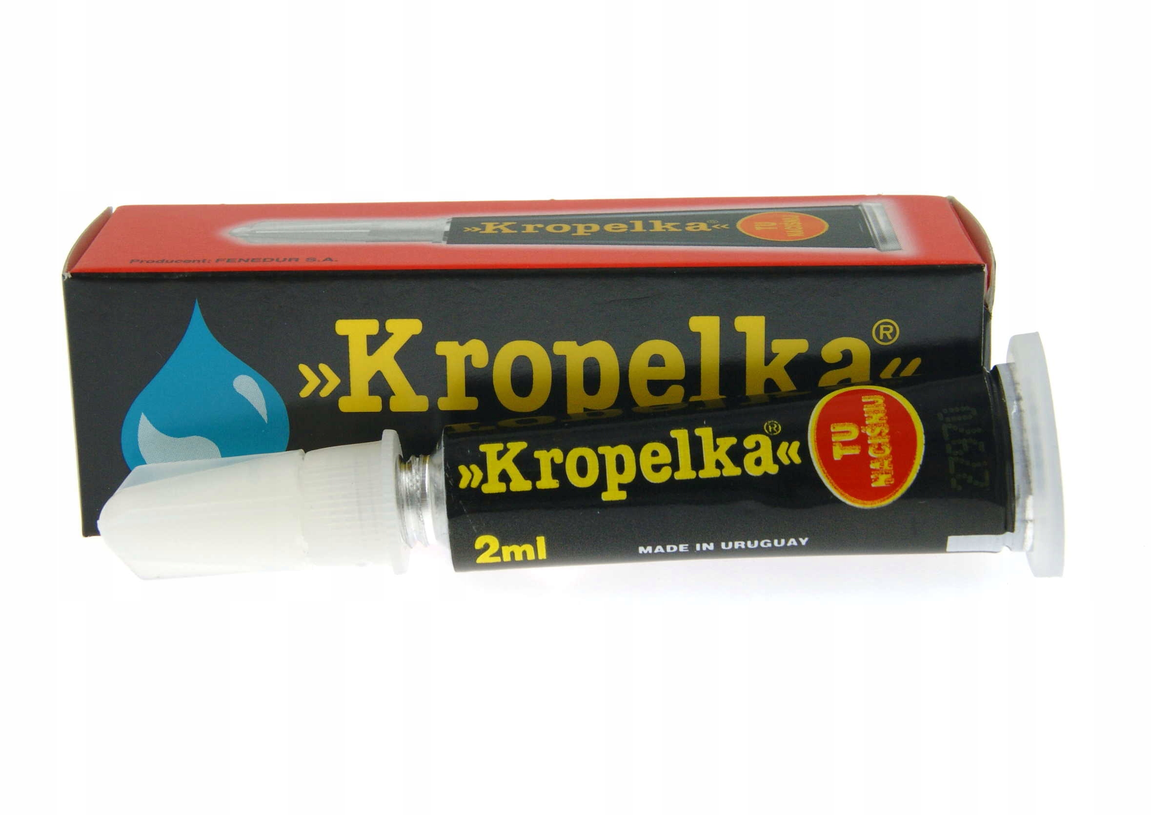 

Klej Kropelka 2ML Błyskawiczny Cyjanoakrylan