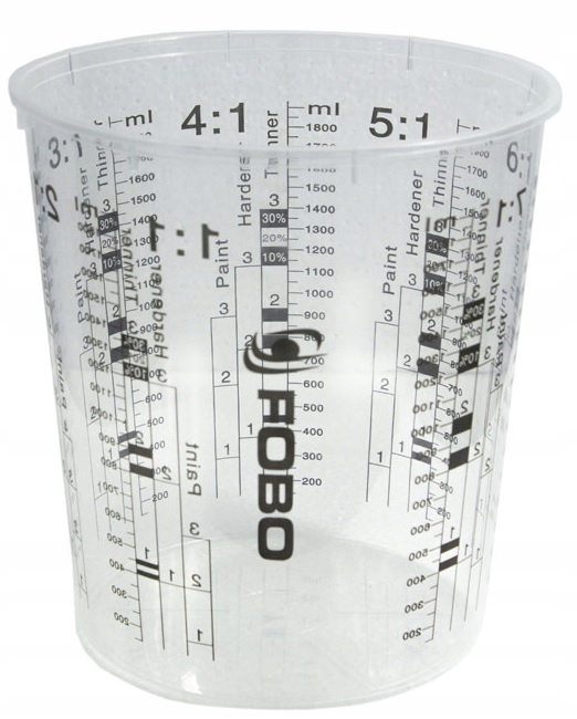 

Kubek Lakierniczy 1370 ML Z Podziałką Fobo 10 Szt