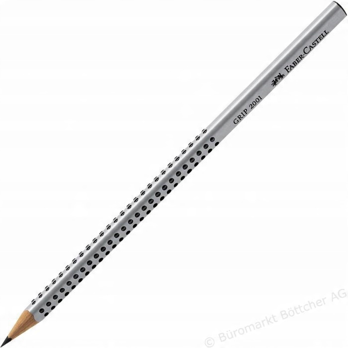 

Ołówek trójkątny 2B Grip 2001 Faber Castell szary