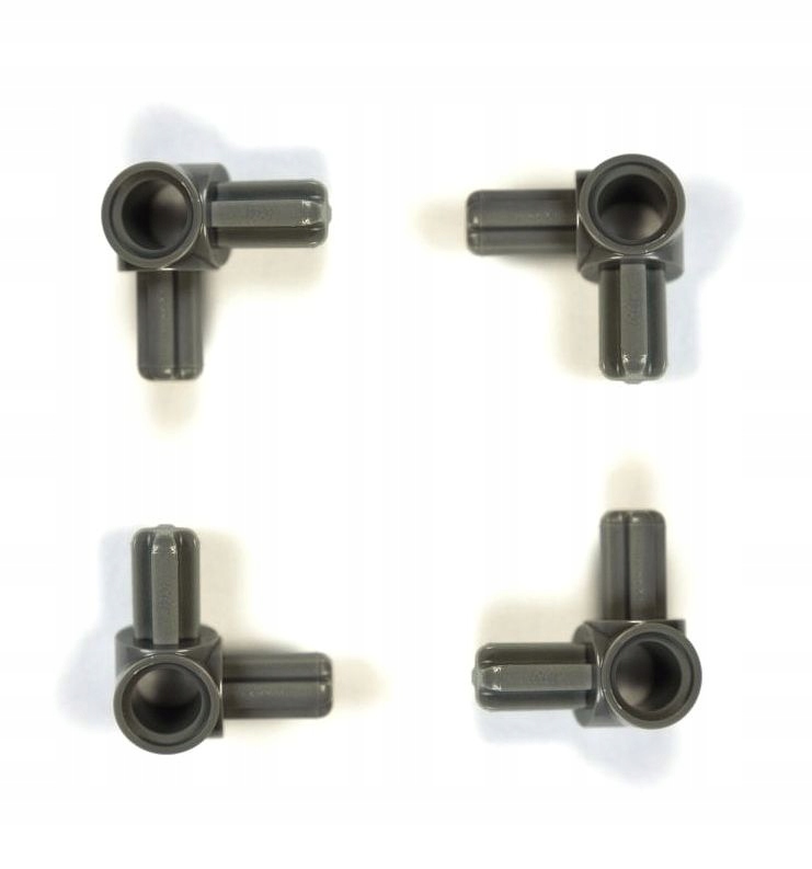 

Łącznik Axle and Pin 4szt. Lego Ciemnoszary 10197