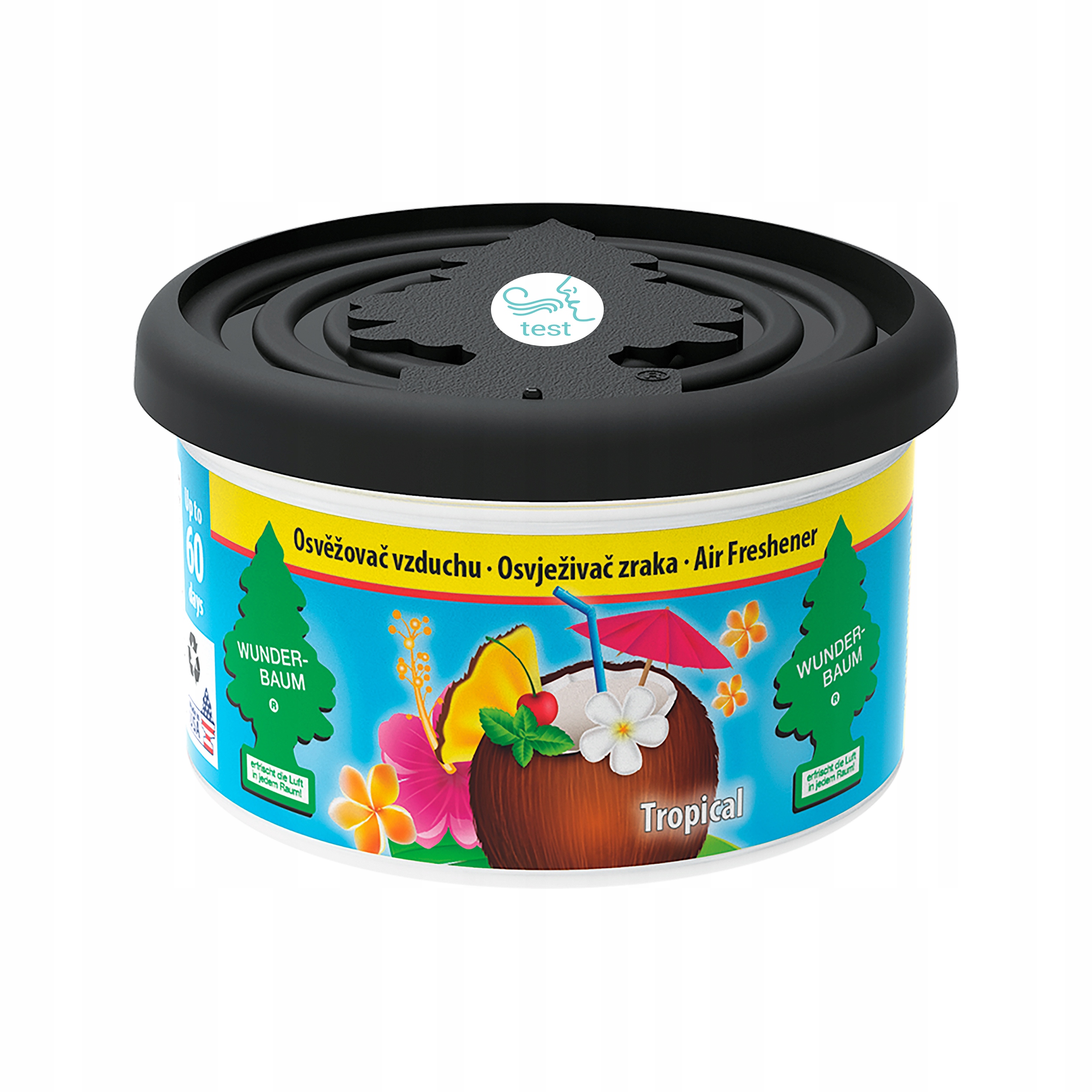 

Zapach Wunder Baum puszka Fiber Can Tropical