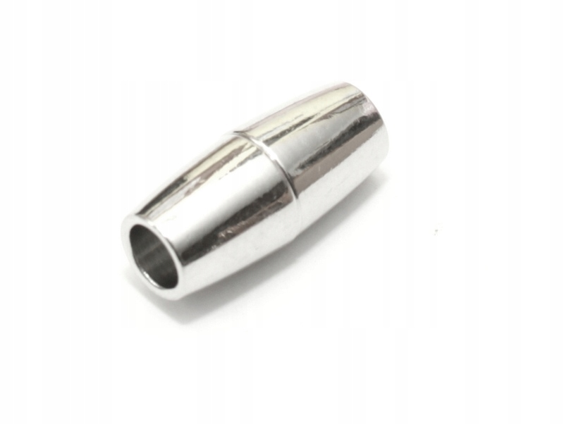 Z16 Zapięcie magnetyczne 15mm do wklejania srebrne