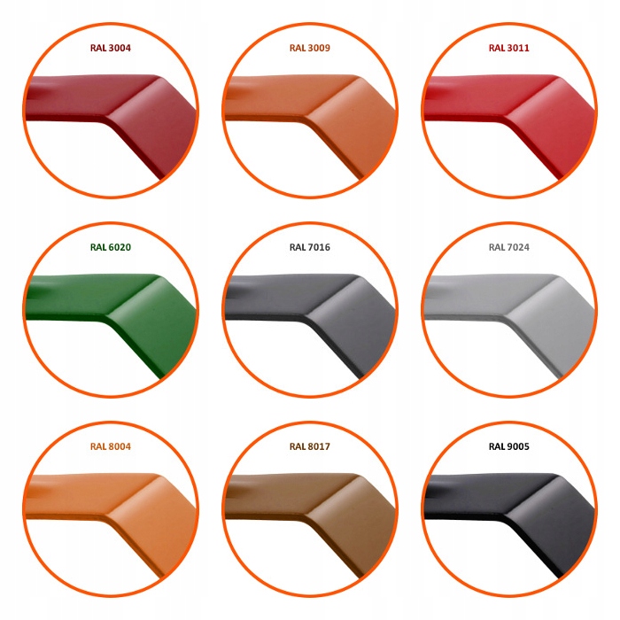 Płotek przeciwśniegowy 200cm 5uch blachy panelowe Długość 200 cm