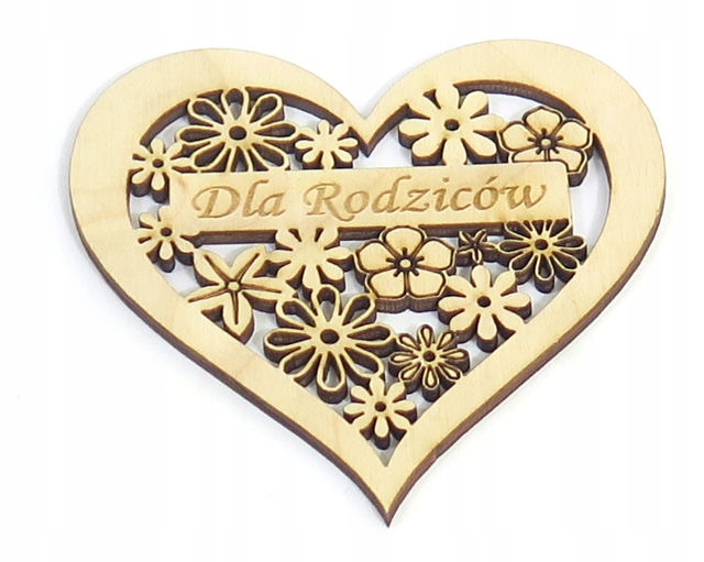 

Decoupage Ażurowe Serce Dla Rodziców 10x10cm DT94