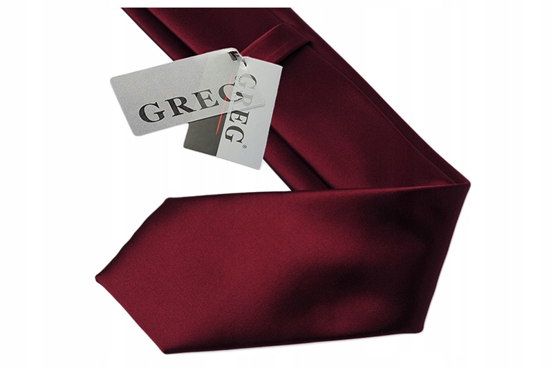 

Greg Slim Fit Wąski 6cm Krawat Męski Gładki gs07