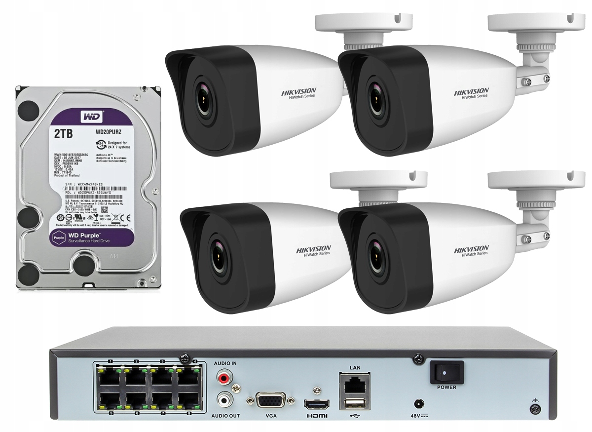 Monitorovací sada Hikvision Monitorovací sada HWI-B120H