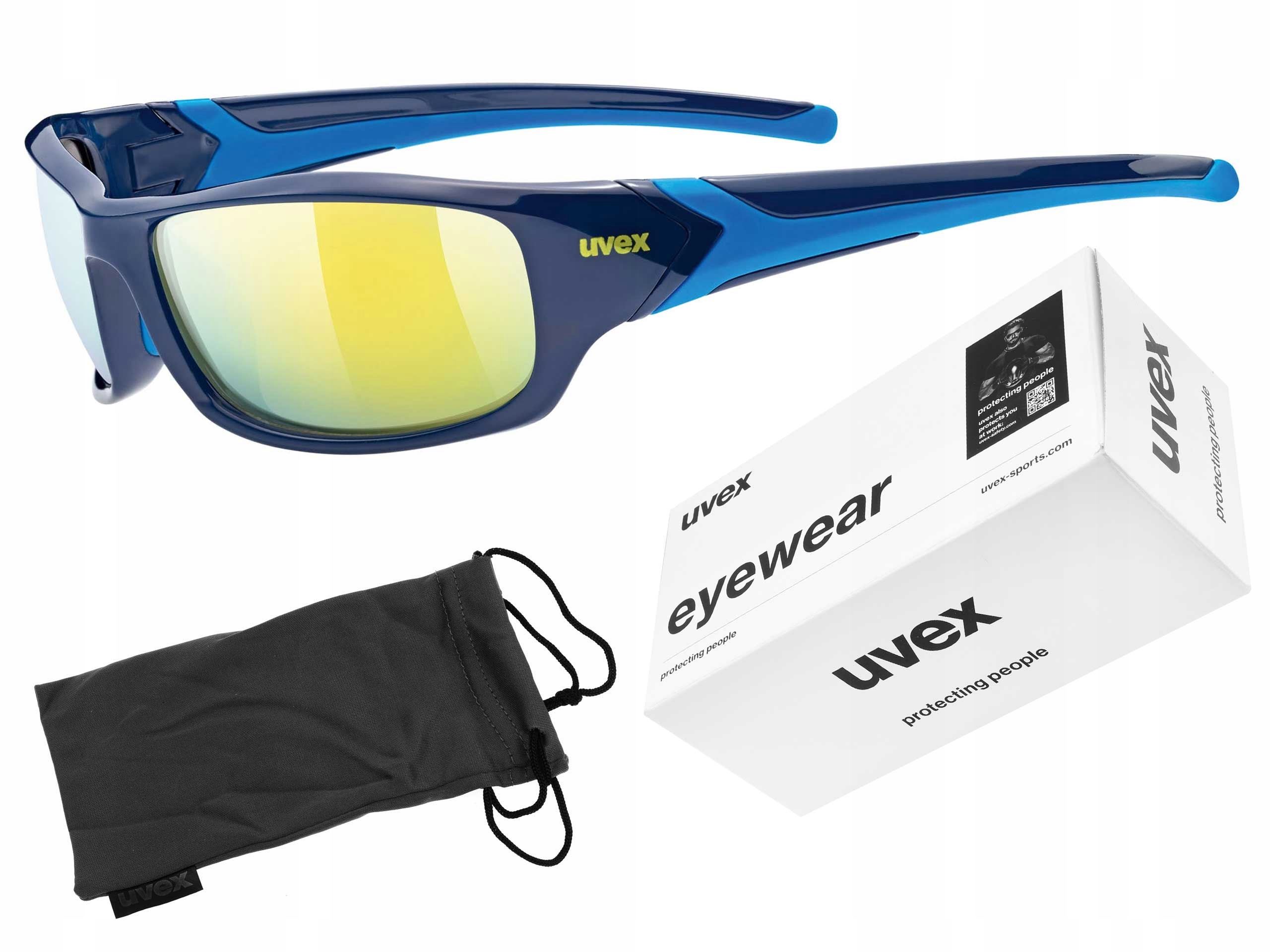 

Okulary Uvex Sportstyle 211 blue (yellow S3)