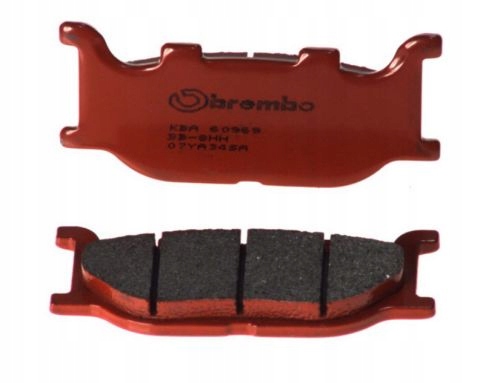 07YA34SA - КОЛОДКИ BREMBO ПЕРЕДНИЕ YAMAHA XVS125 DRAG STAR 00-04