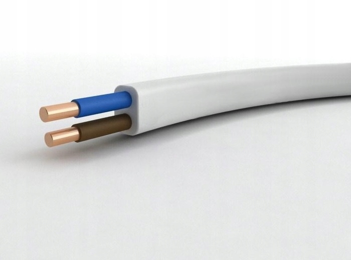 

Przewód instalacyjny kabel płaski YDYp 2x1,5 750V