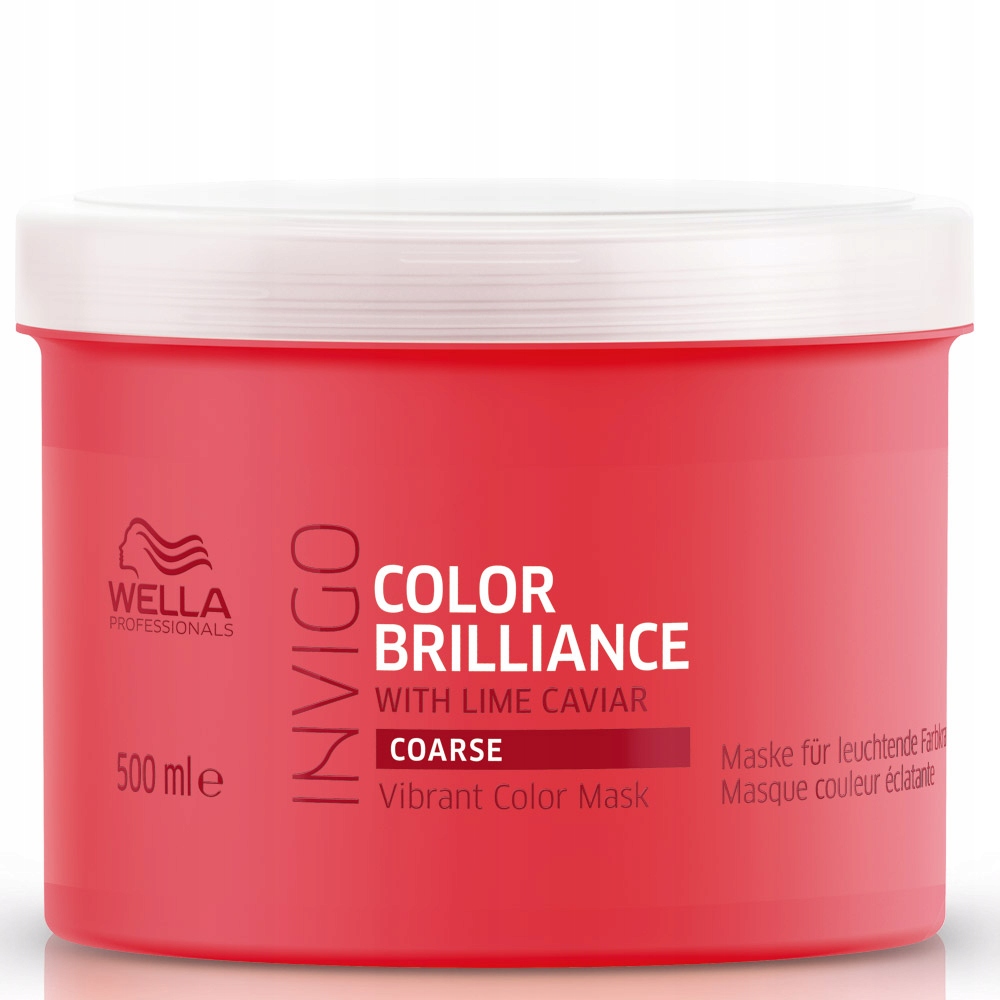 Wella Invigo Color Brilliance maska pro barvené, husté vlasy 500 ml