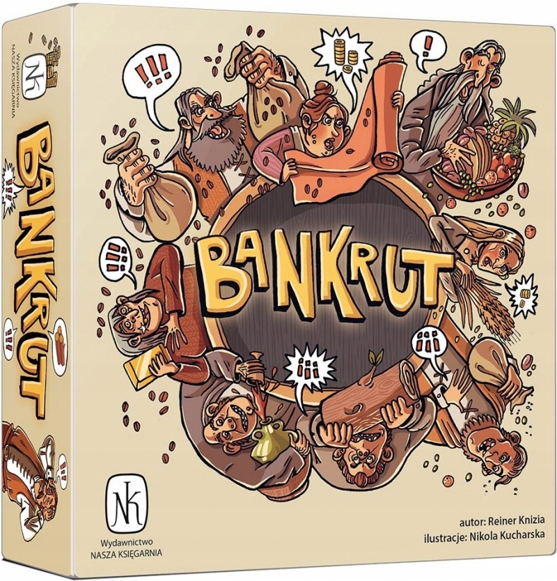

Nasza Księgarnia Bankrut Gra planszowa