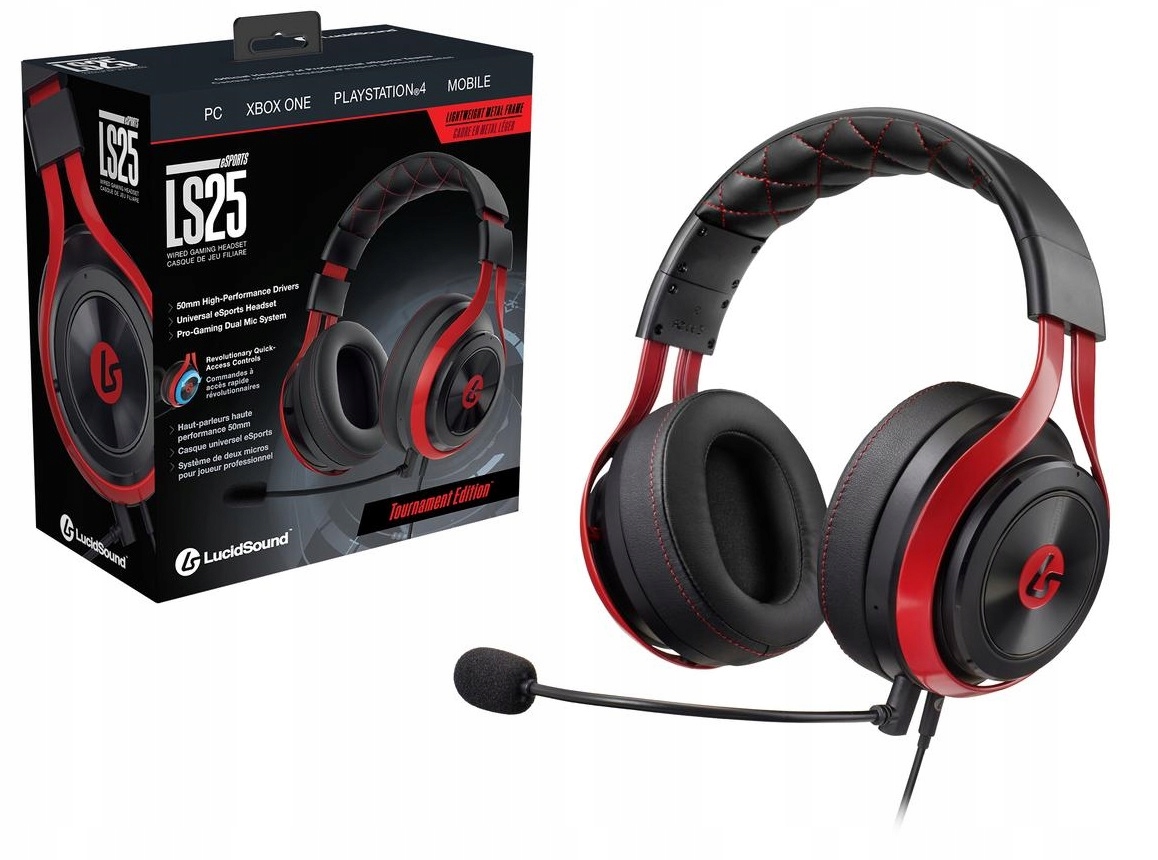 

LucidSound LS25 PS4 Słuchawki przewodowe eSports