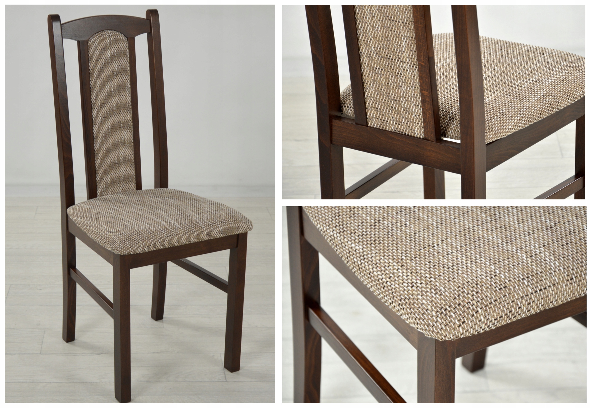 2x Krzesło B-7 Krzesła drewniane do salonu OD RĘKI Kod producenta B-7