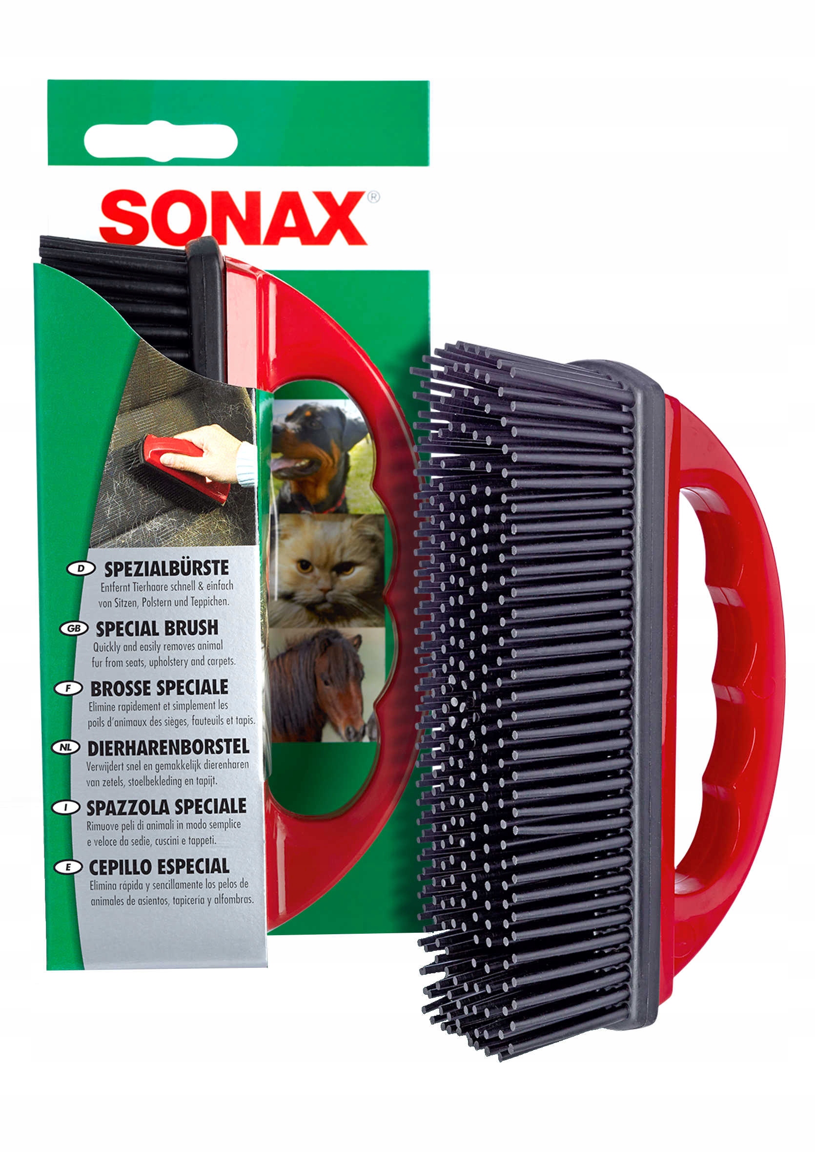

Sonax Szczotka Do Usuwania Sierści Z Fotela