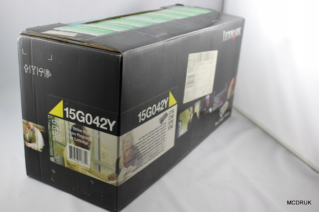 Lexmark 15G042Y Yellow C752 C762 Originál