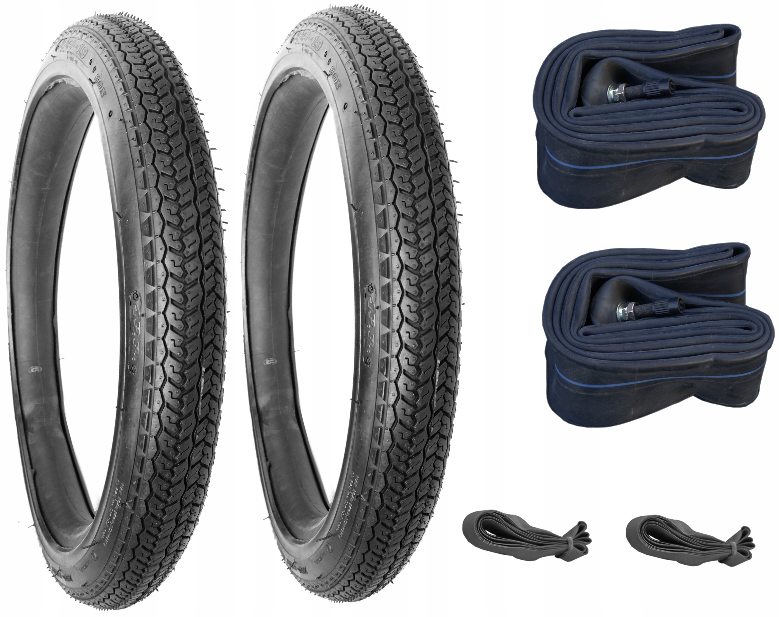 

2x Opona Dętka 19x2.25 2.25-19 Romet Komar SR2