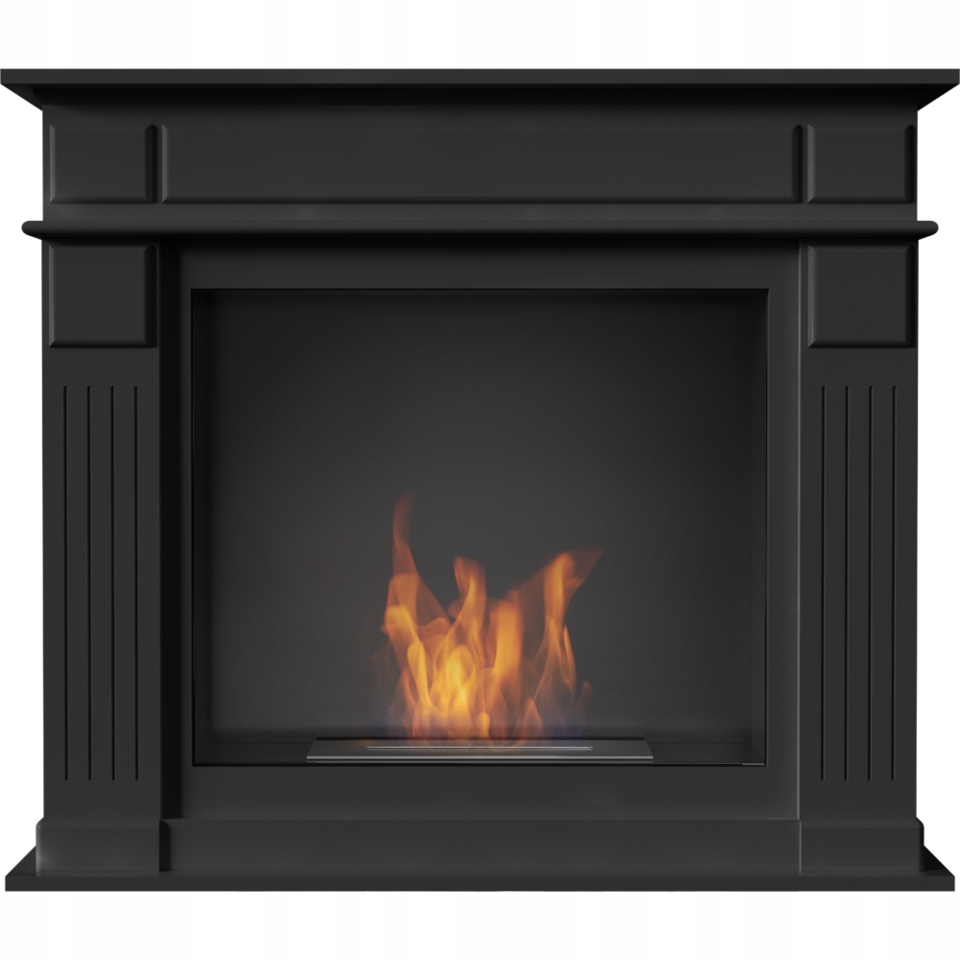 Biokominek bezdymny NOVEMBER czarny TUV ECO Marka Kratki