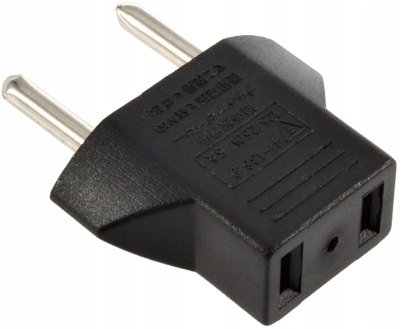 ADAPTER WTYCZKA DO KONTAKTU GNIAZDKA USA POLSKA
