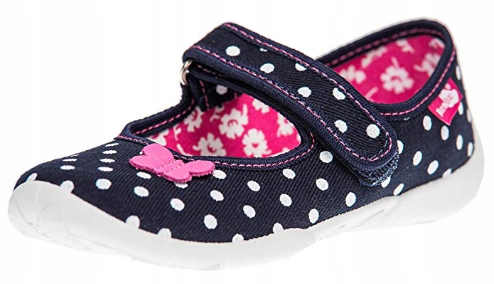 

Renbut Kapcie tekstylne baleriny Ag+ 33-415 R.32
