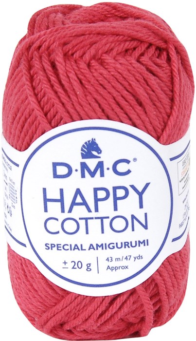 DMC Happy Cotton bawełna Amigurumi 754 malinowy